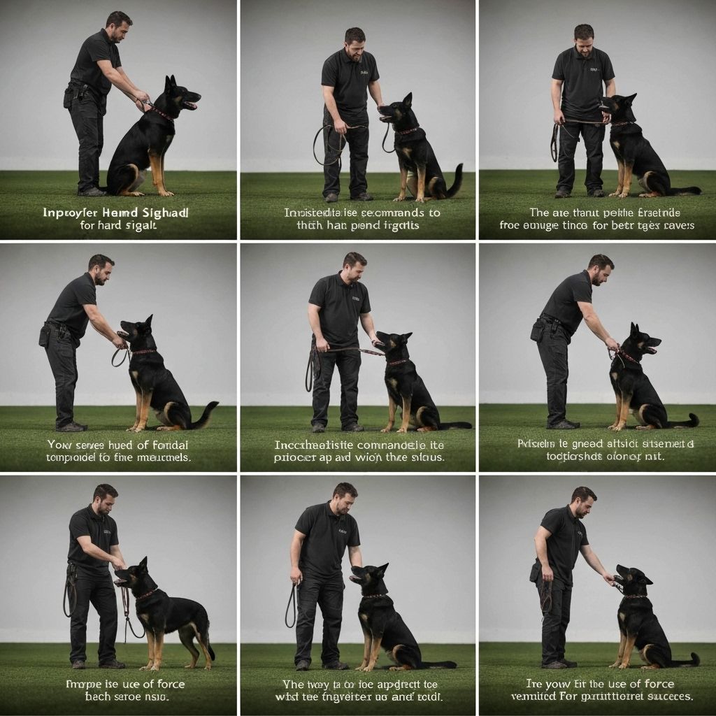 Avoiding common German Shepherd training mistakes