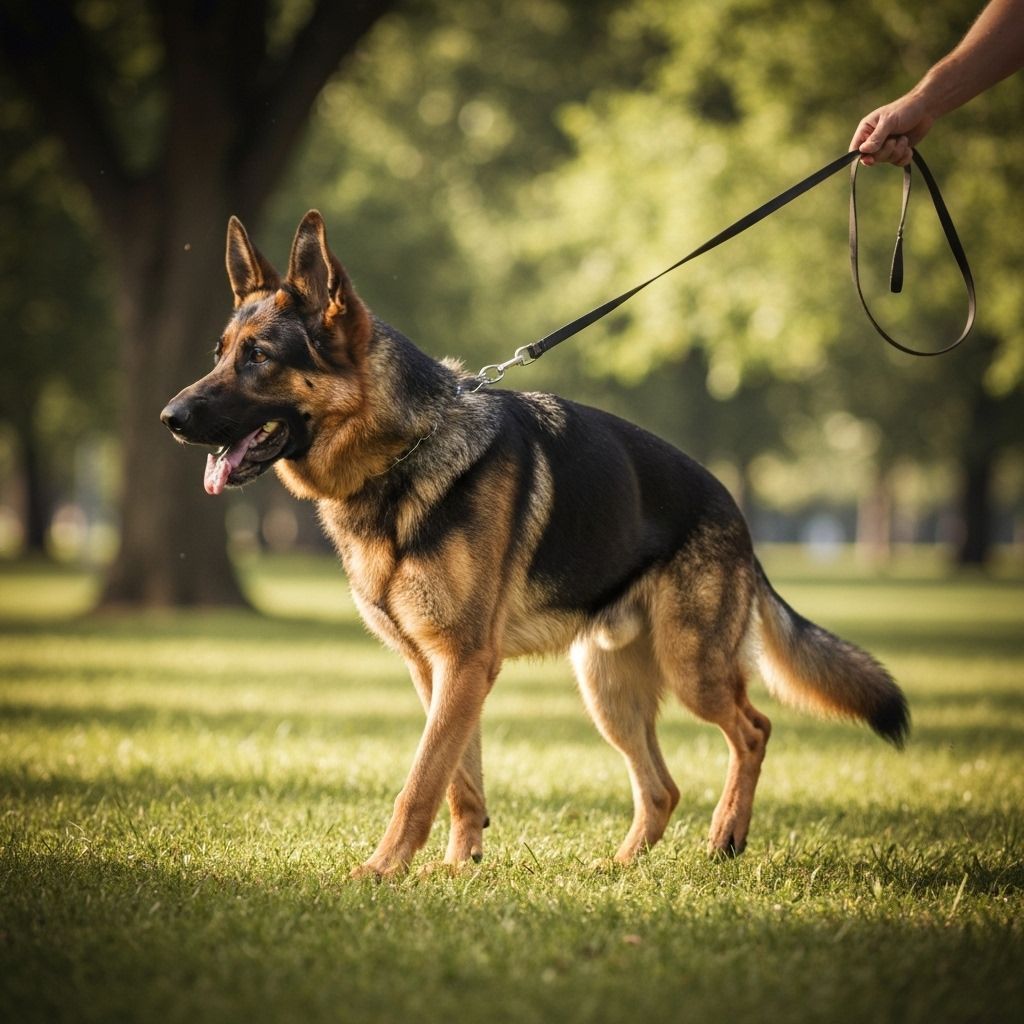 Leash Training Your German Shepherd